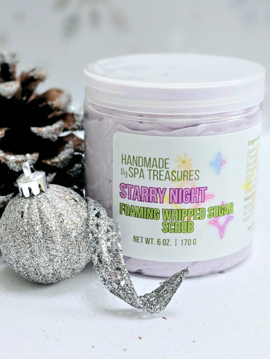 Foaming Whipped Sugar Scrub - Winter Collection