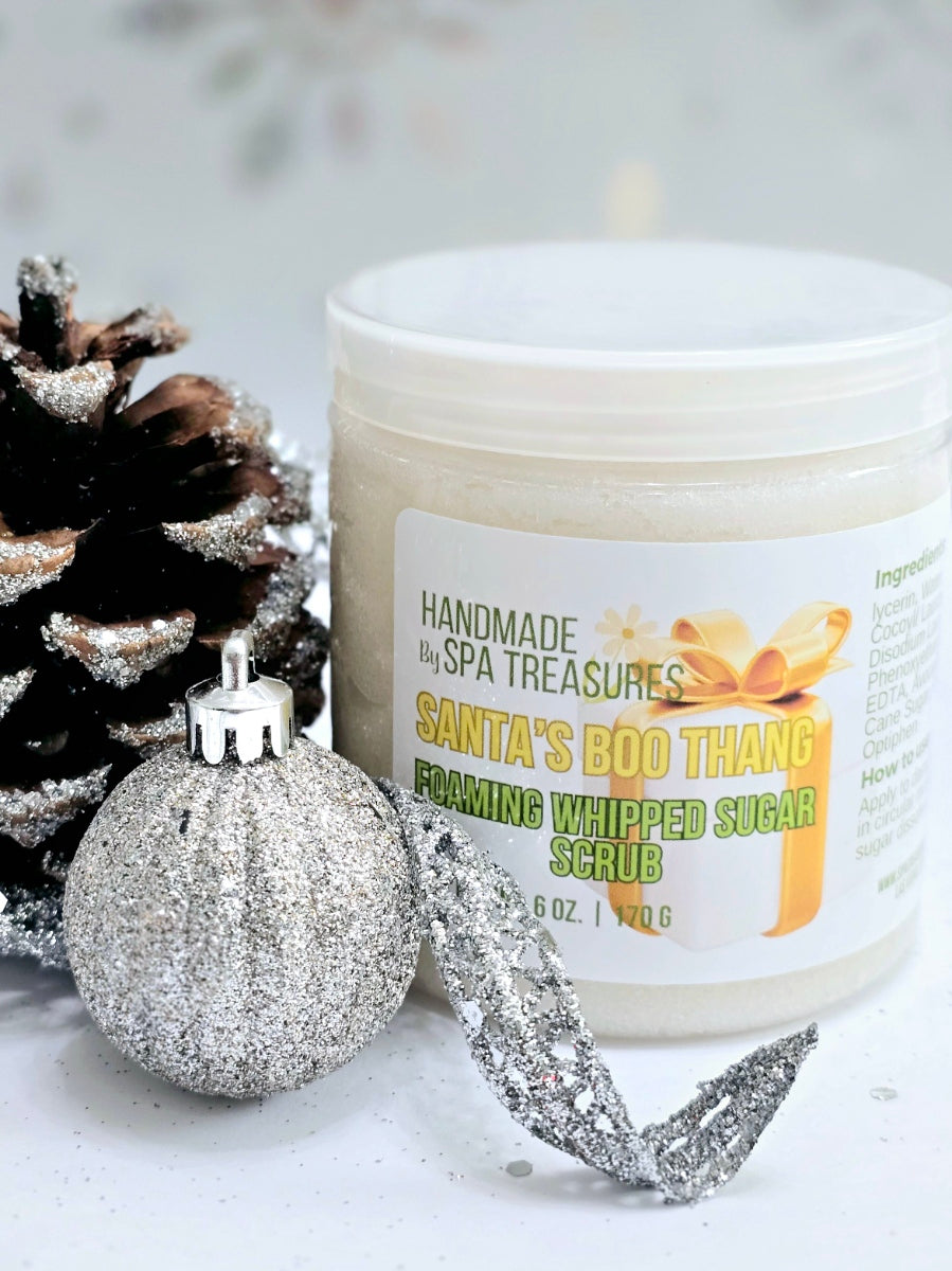 Foaming Whipped Sugar Scrub - Winter Collection