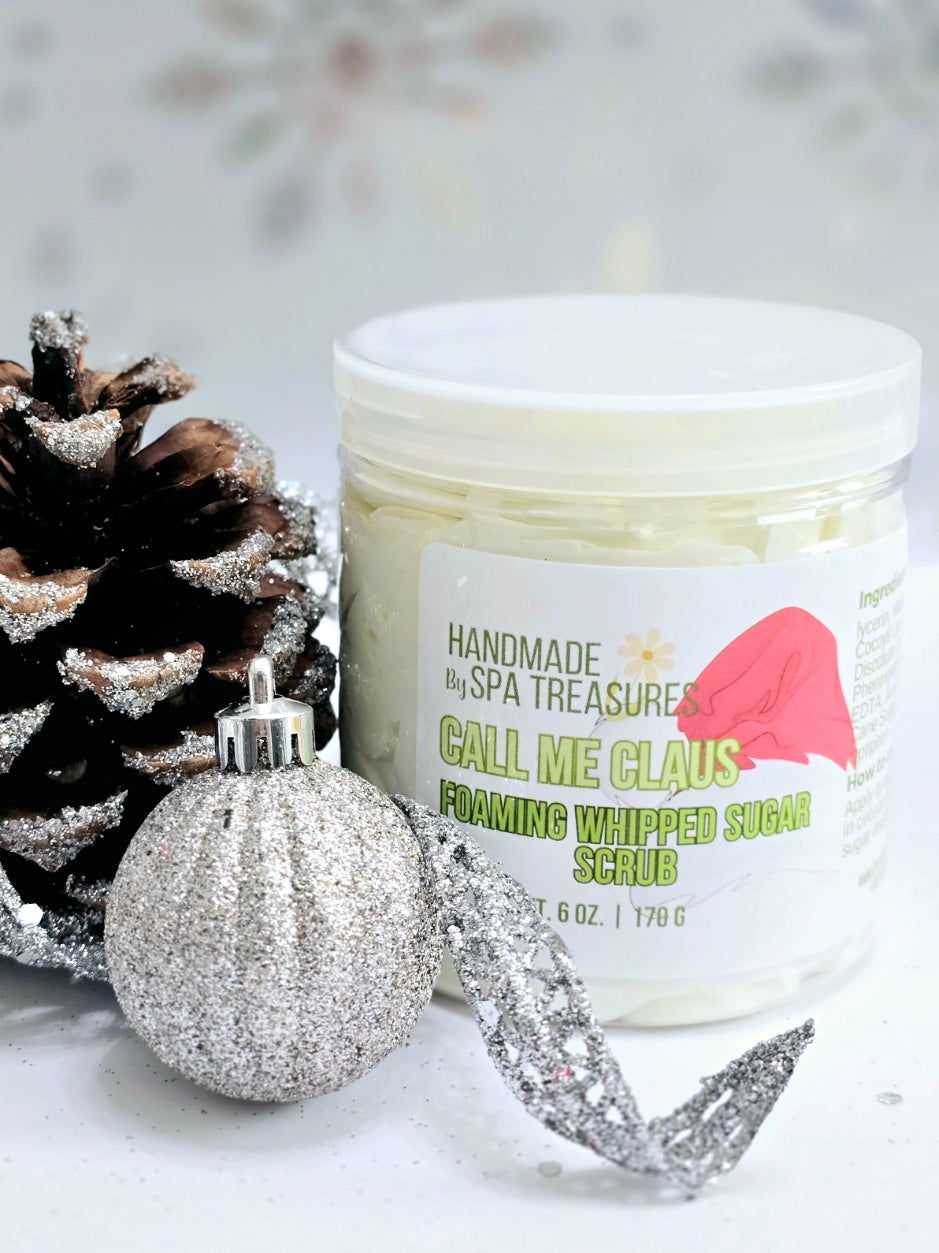 Foaming Whipped Sugar Scrub - Winter Collection